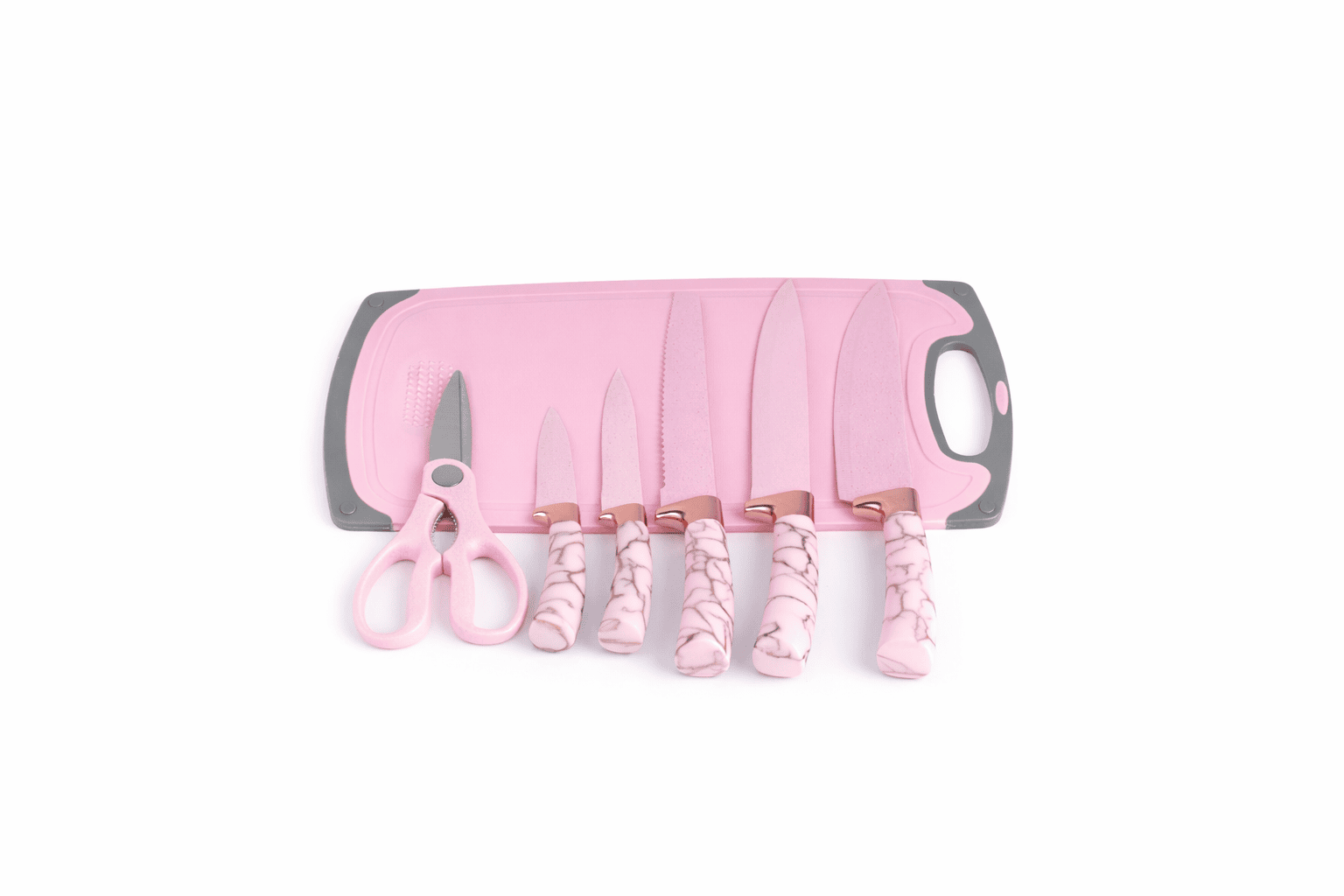 Modern Marble Finish Kitchenware Set - Image 3