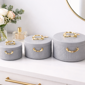 Luxury Insulated Food Warmer Casserole with a Quilted Pattern