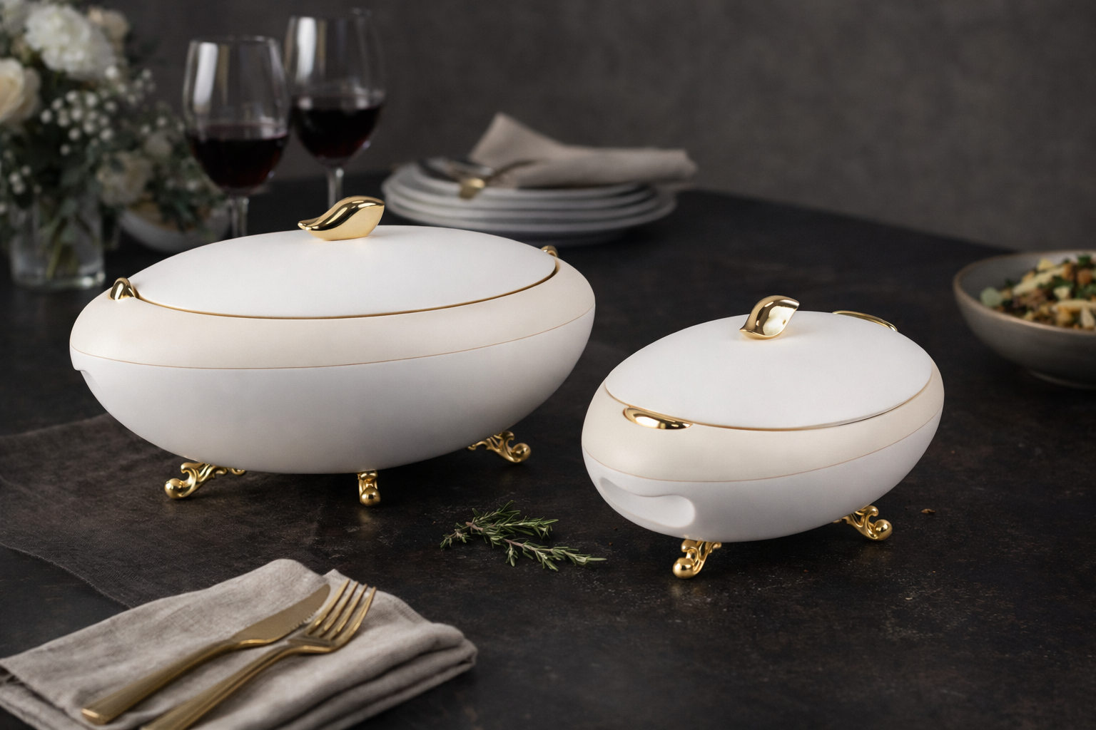 Big Capacity ABS+Stainless Steel Kitchen Insulated Casserole 4L|5L|6L| Food Warmer - Image 2