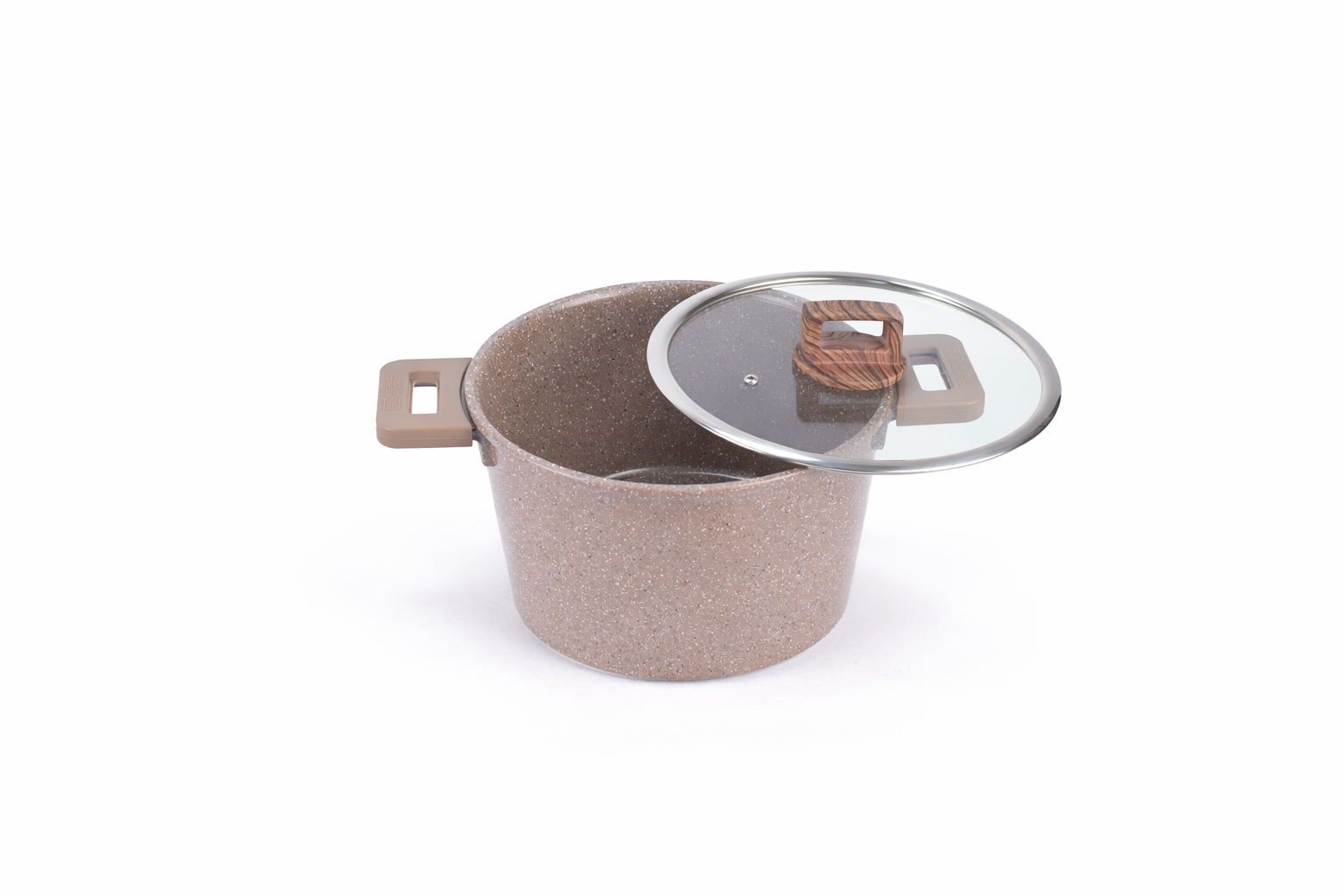 MGC Non-stick Kitchen Granite Aluminum Cookware (4set) - Image 4