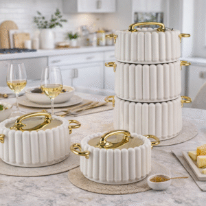 Forever Gold Casserole Insulated Food Warmer Container| Keeps Food Hot & Fresh!