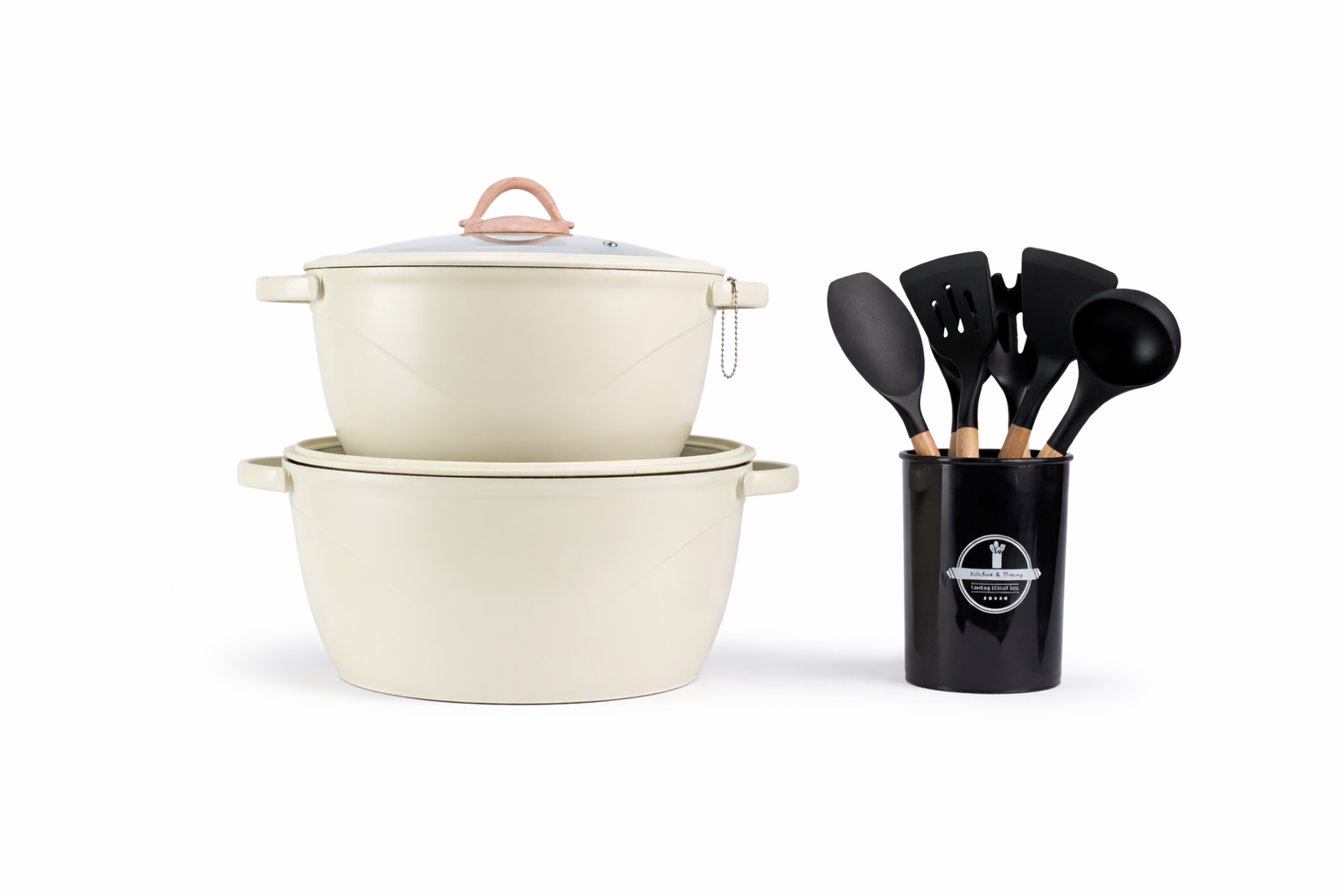 Luxury 35pcs-10in1 Nonstick Granite Cookware - Image 2