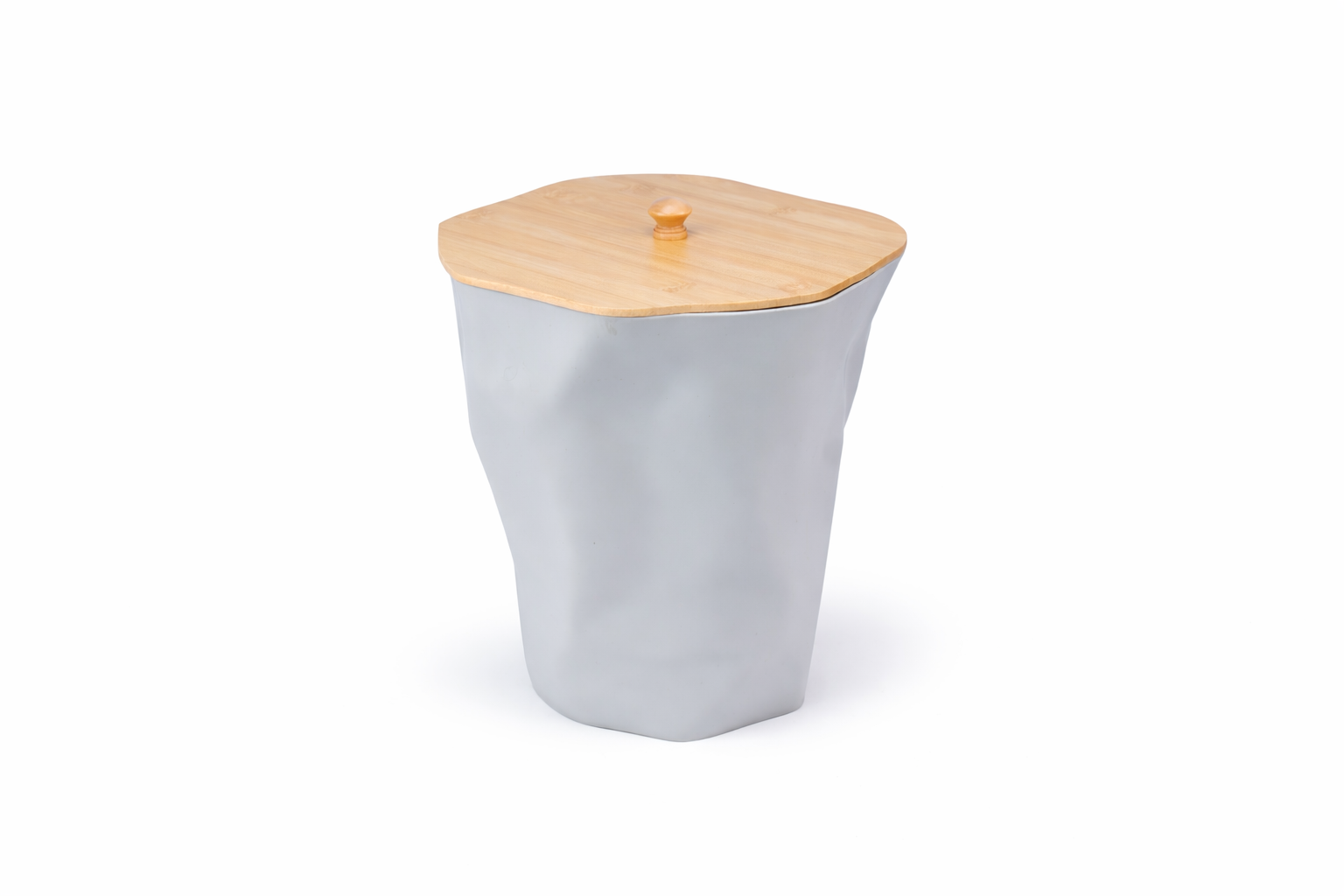 6-Piece Bamboo Bathroom Accessories Set - Image 4