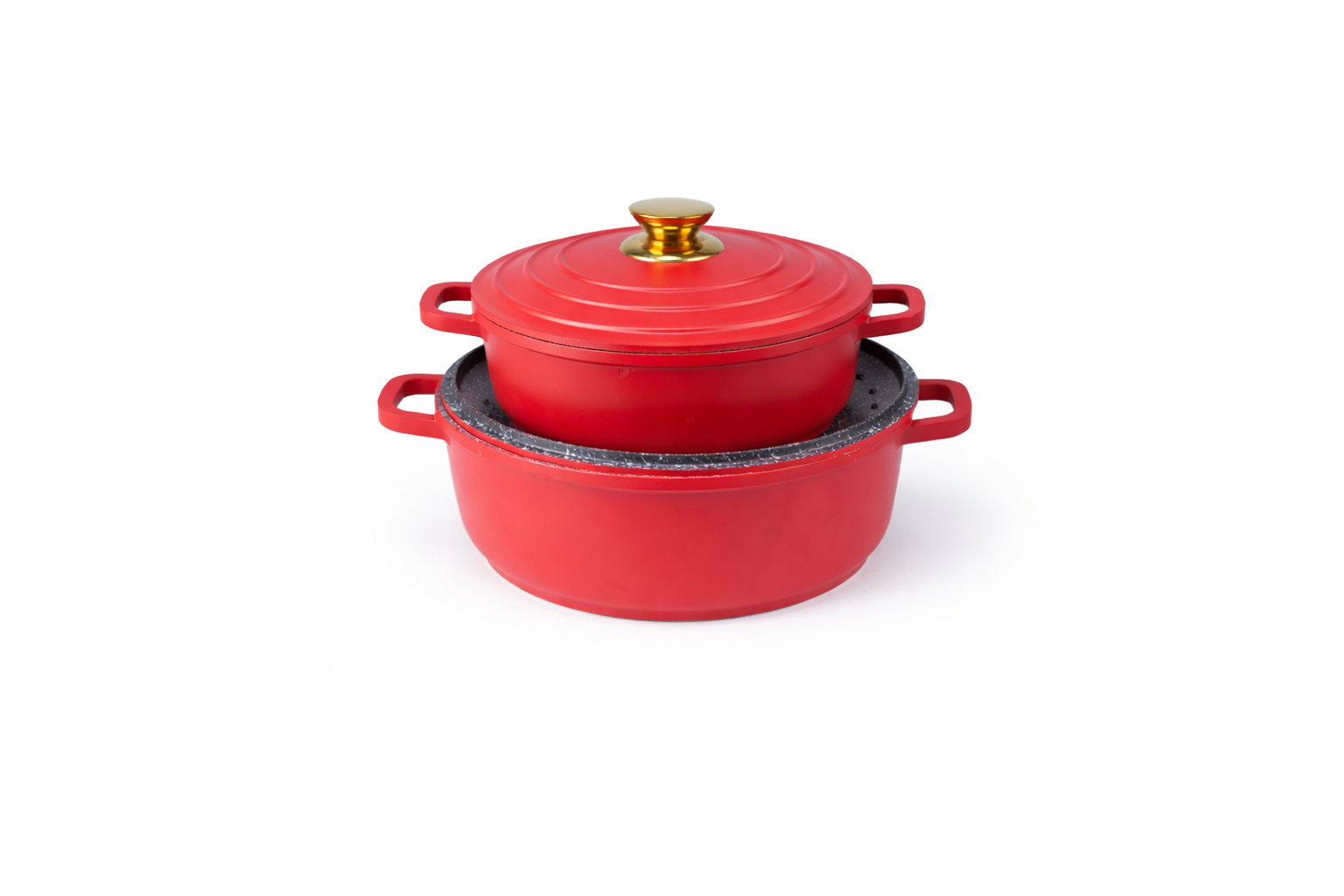 Donnor Die-Cast Non-Stick Coating 6 Layers protection Cookware Set - Image 3
