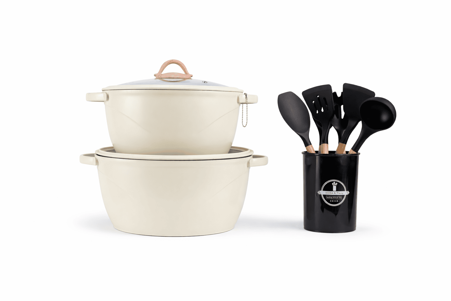 Luxury 35pcs-10in1 Nonstick Granite Cookware Set - Image 2