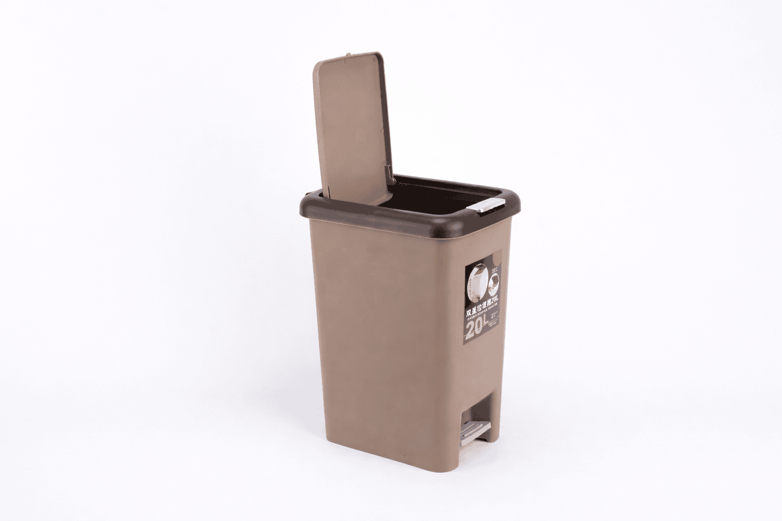 Generic Doubled Covered Trash Can - Image 3
