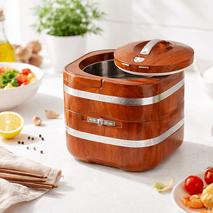 Portable Square Shape 2 & 3 Layer Insulated Food Storage Box with Stainless Steel