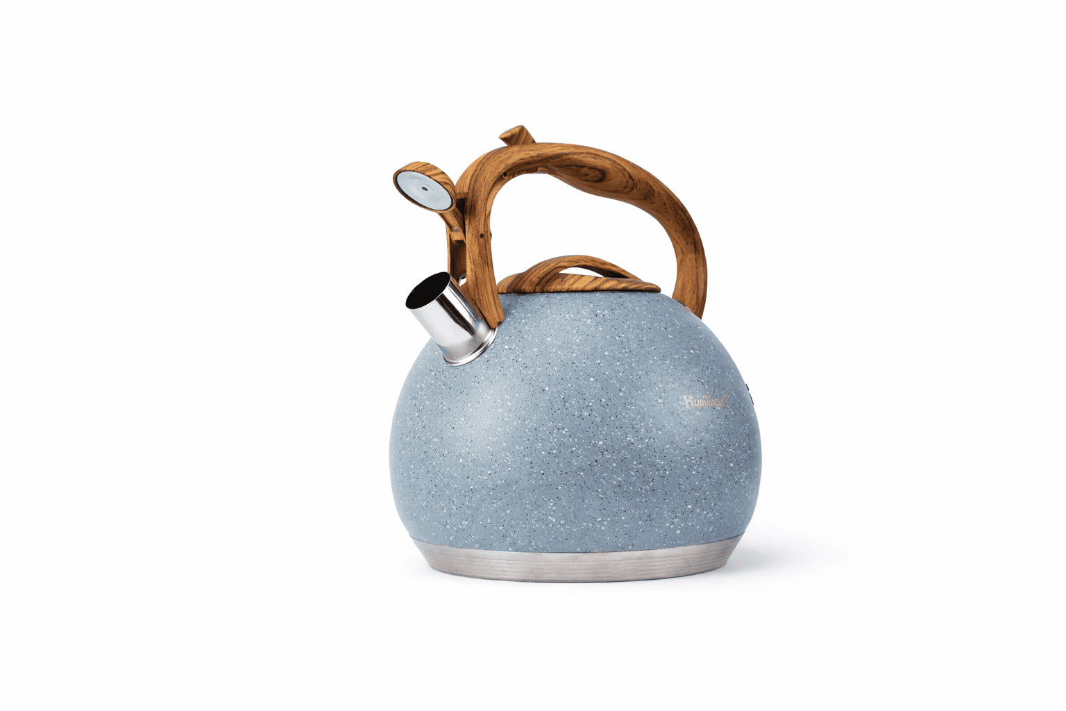 Haus roland 5.0 Liter stone finish coating and a heat-resistant wood-grain handle and knob. - Image 3