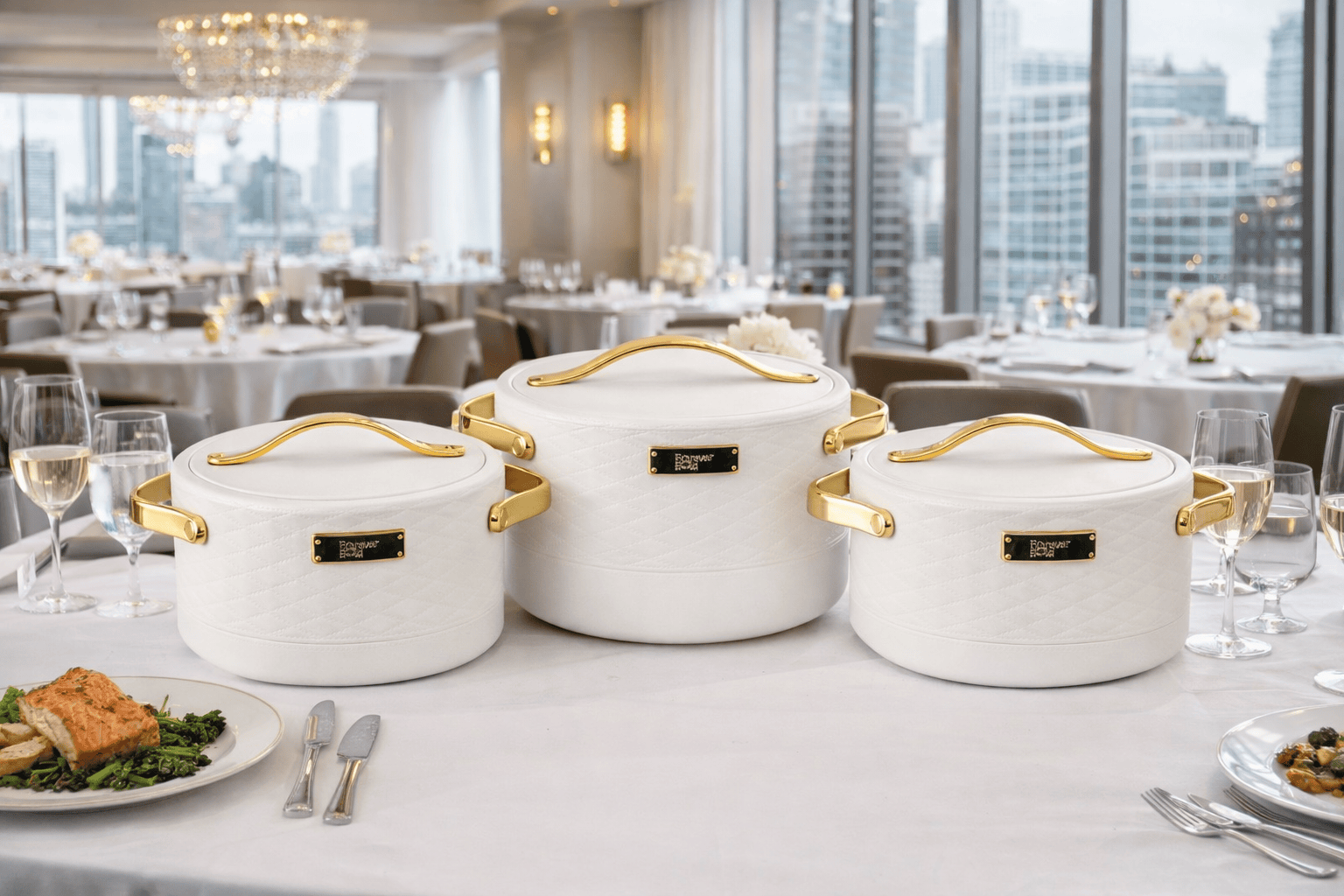 Forever Gold Insulated Casserole Food Warmer