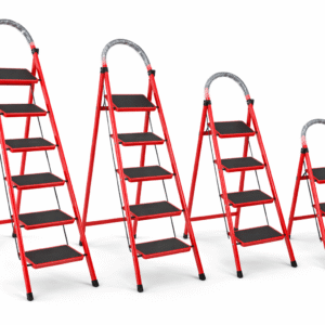 Foldable 3-6 Step Carbon Steel Aluminium Ladder