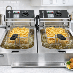 Dual Tank- Electric Deep Fryer