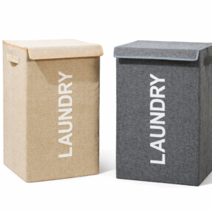 Household Folding Cotton Linen Storage Box