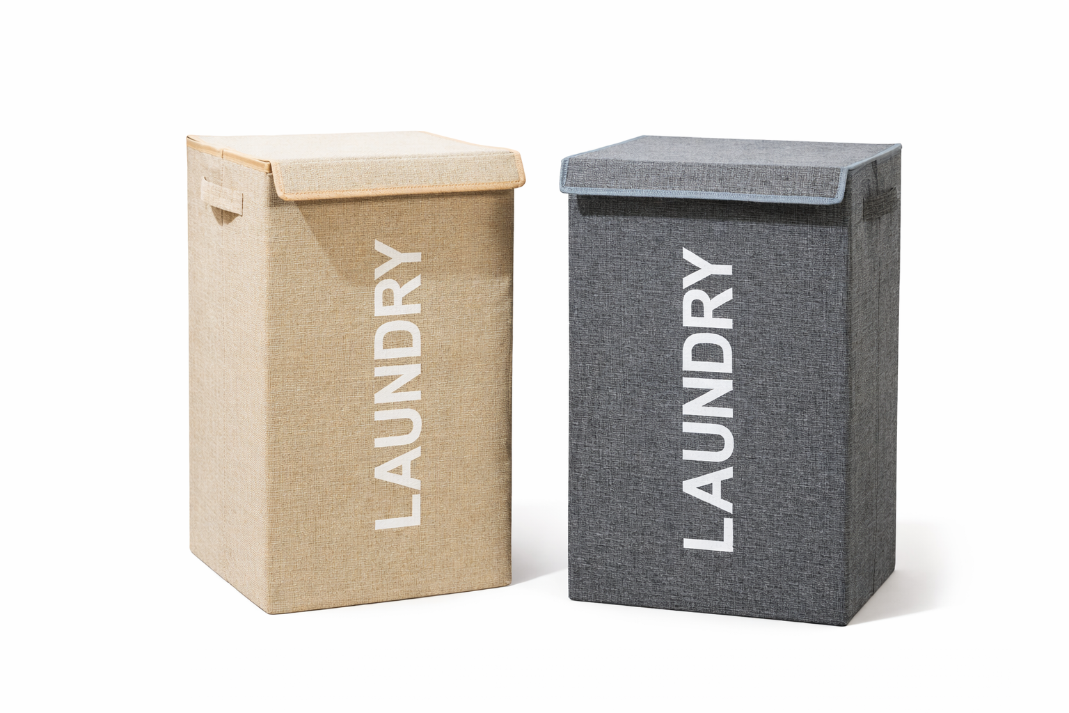 Household Folding Cotton Linen Storage Box