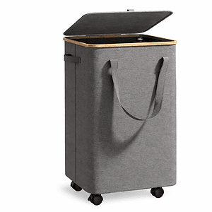 Large Capacity Rolling Laundry Hamper