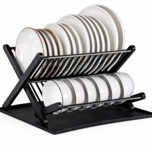 Foldable Stainless Steel Kitchen Dish Drying Rack