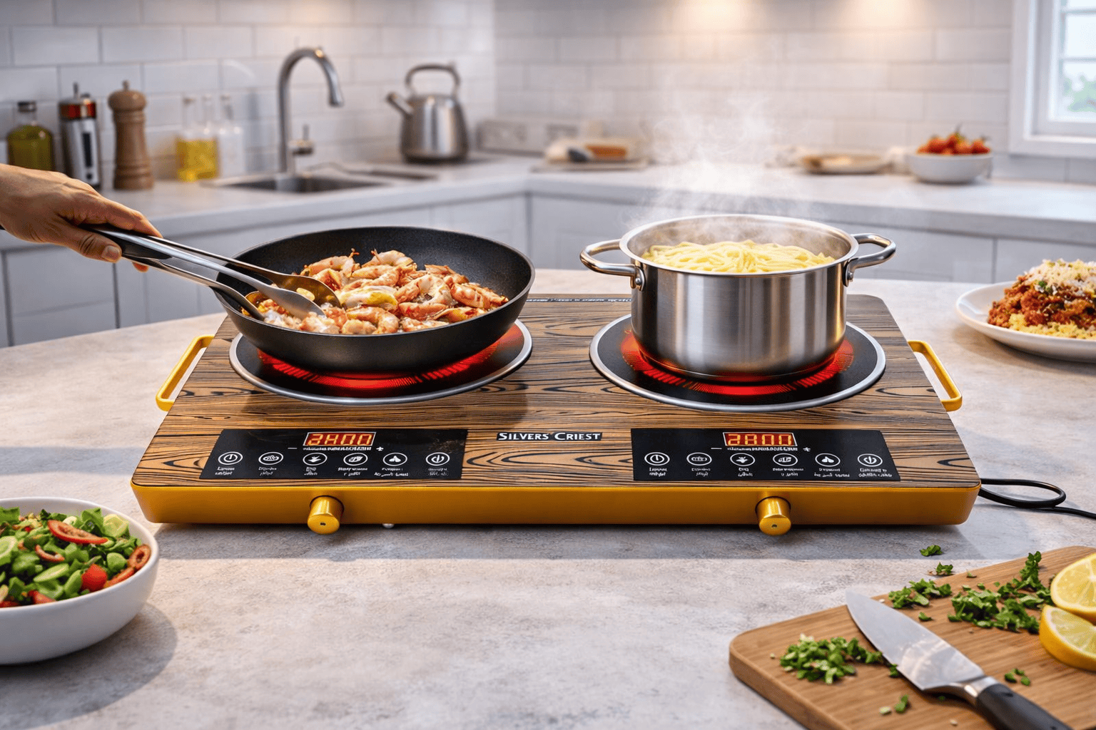 Smart Double Burner Electric Induction Cooker