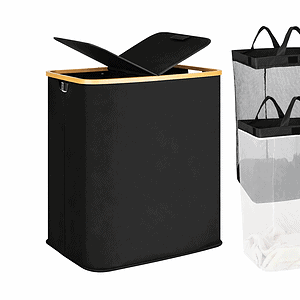 Dual Multipurpose Laundry Hamper