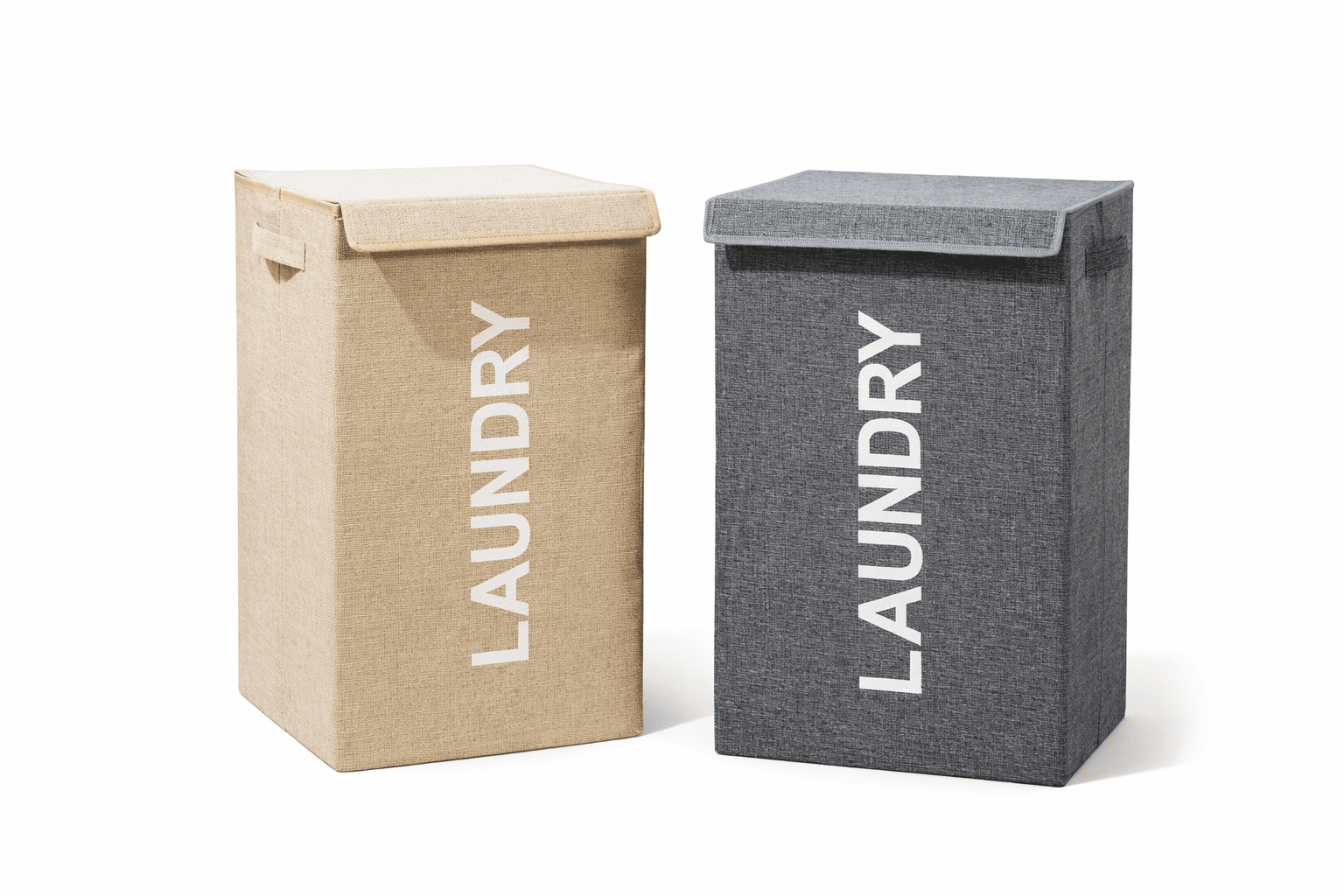 Household Folding Cotton Linen Storage Box