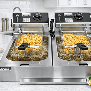 Dual Tank- Electric Deep Fryer