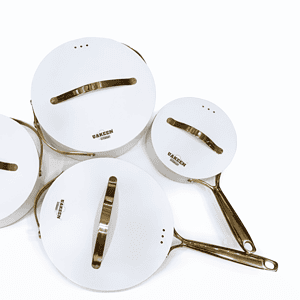 Uakeen 8-Piece- 4in1 Cookware Set