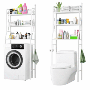 3-Tier Multi-Purpose Over-the-Toilet & Laundry Organizer